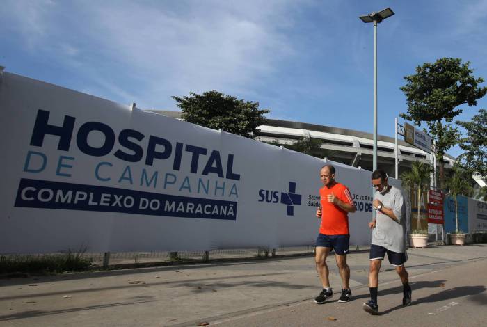 Hospital de campanha do Maracanã