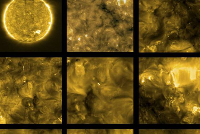 Nasa e ESA divulgam imagens mais próximas já tiradas do Sol.
