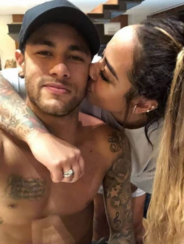 Neymar e a irmã, Rafaella Santos