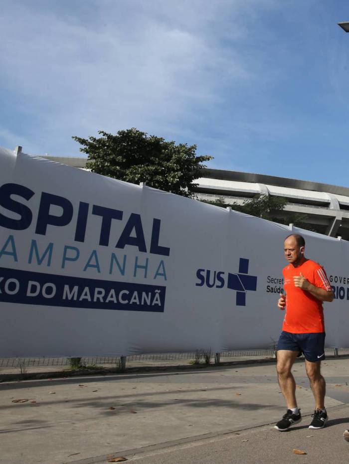 Hospital de campanha do Maracan&atilde;