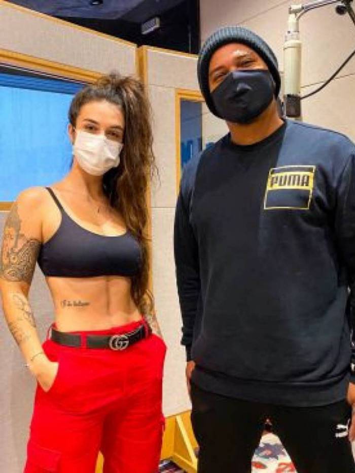 B&aacute;rbara Labres e Sorriso Maroto anunciam parceria musical