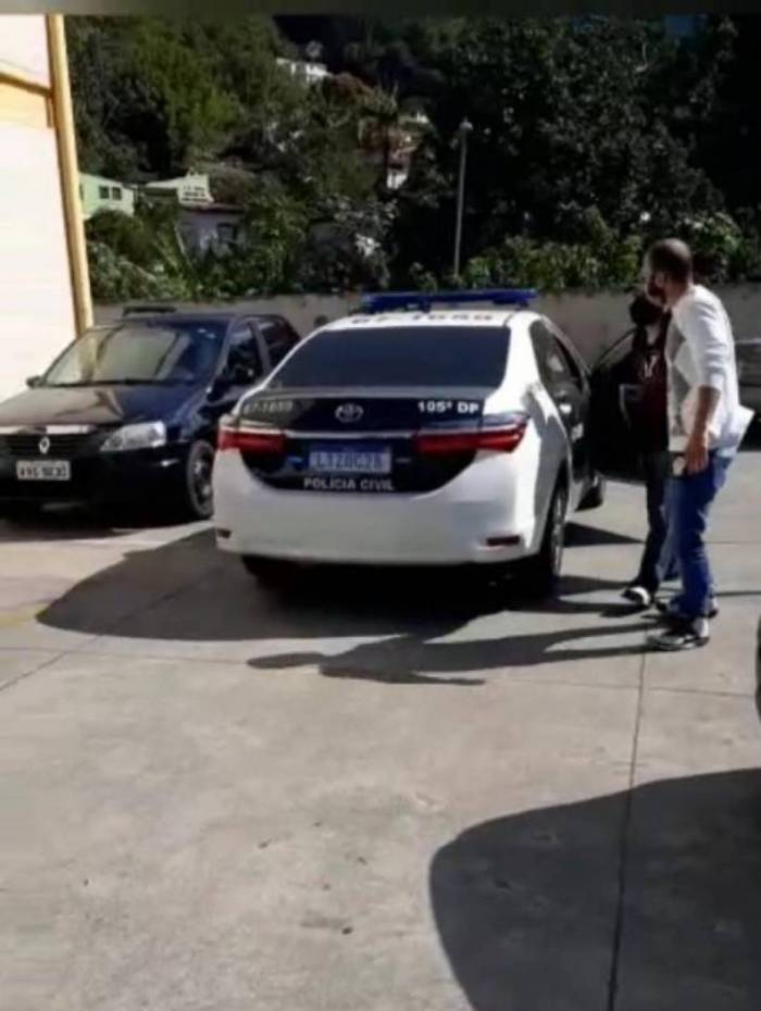 Leonardo foi preso pela 166ª DP 