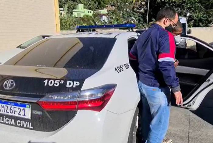 Homem acusado de estuprar adolescente portador de transtorno mental foi preso na manhã desta segunda por policiais da 105ª DP (Petrópolis) 