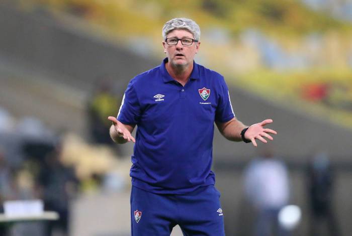 Rio - 15/07/2020 - FINAL CAMPEONATO CARIOCA -   Flamengo X Fluminense no Maracana. tecnico do Fluminense Odair. Foto: Daniel Castelo Branco /  Agencia O Dia