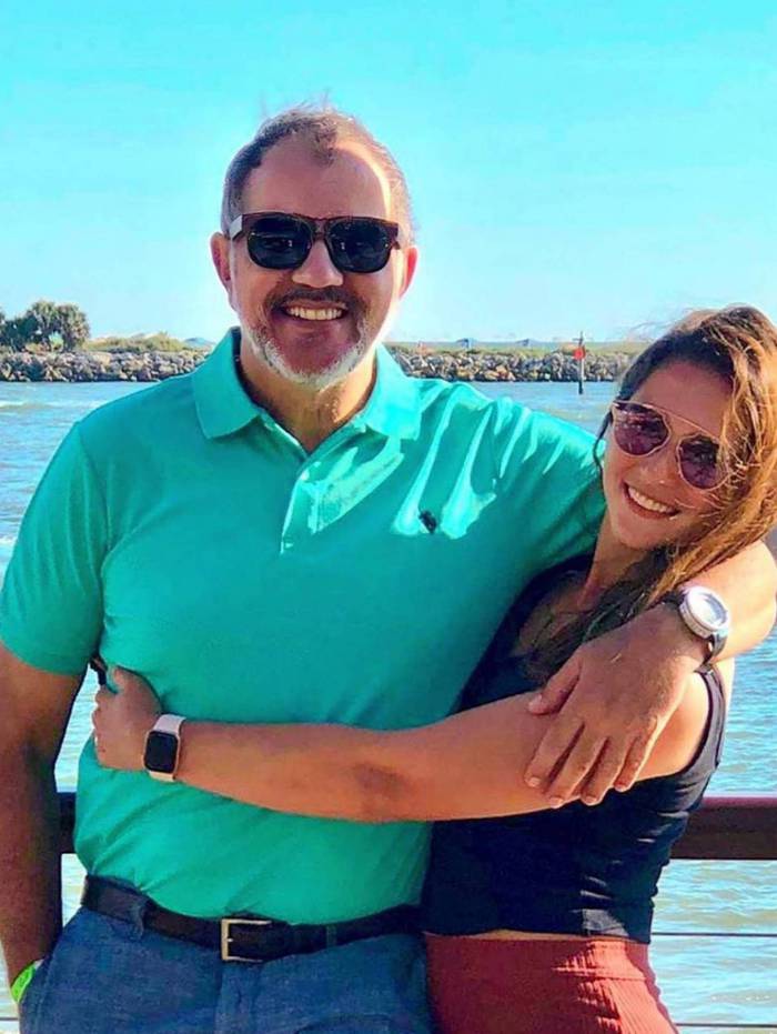 Humberto Martins e a filha, Thamires