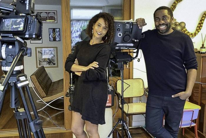 Taís Araujo e Lázaro Ramos estão no elenco da nova série da Globo