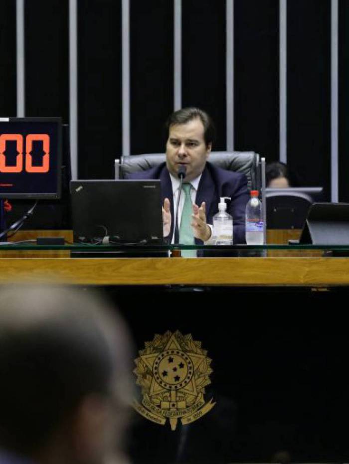 Rodrigo Maia na C&acirc;mara dos Deputados