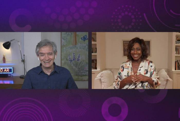 Serginho Groisman bate um papo com Gloria Maria no 'Altas Horas'
de hoje