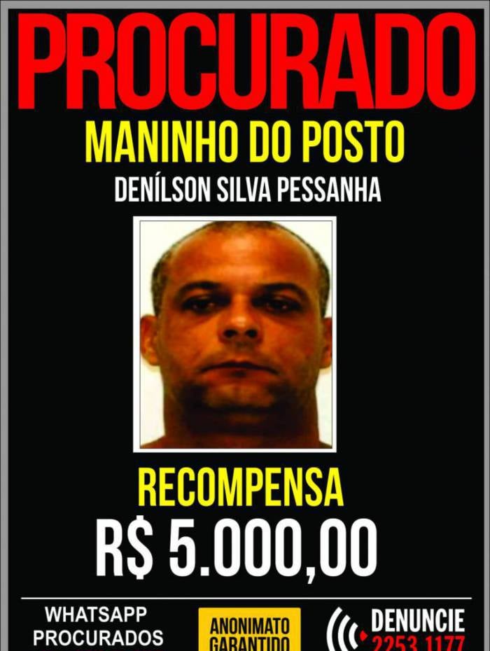 Polícia pede informações que possam levar a prisão de 'Maninho do Posto', líder de organização criminosa especializada em furto de combustível