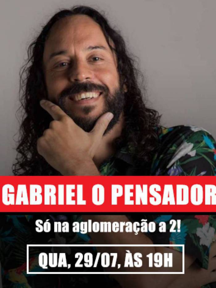 Gabriel o Pensador, convidado do MH Ao Vivo de quarta-feira, 29