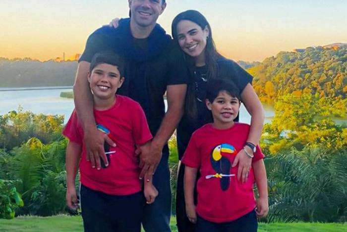 Wanessa Camargo e a família