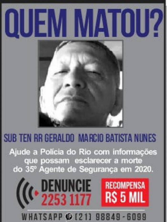 Disque Denúncia pede informações sobre envolvidos na morte de PM