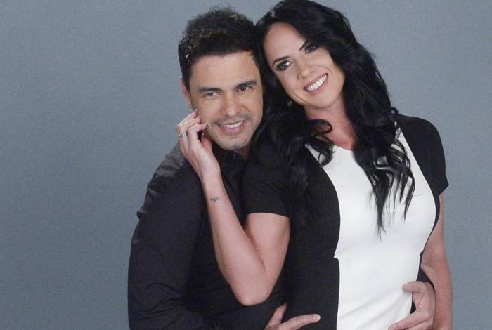 Graciele Lacerda e Zezé Di Camargo