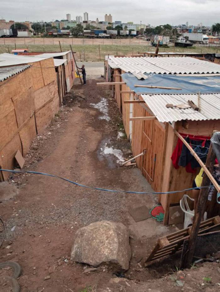 Favela do Jardim Julieta, em S&atilde;o Paulo