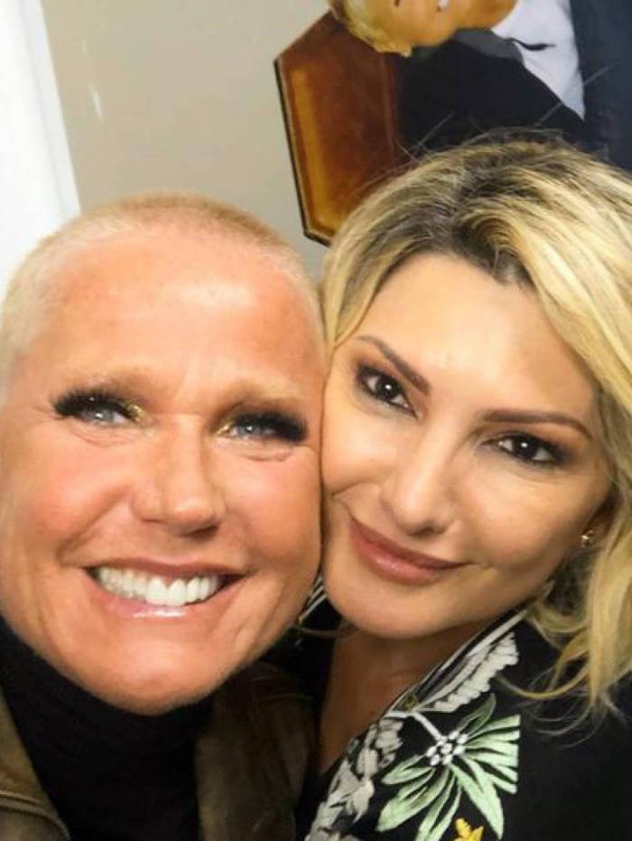 Xuxa e Ant&ocirc;nia Fontenelle 