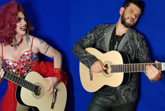 Ex BBB Dicesar Ferreira lança música brega ao lado de cantor Miller Gomes