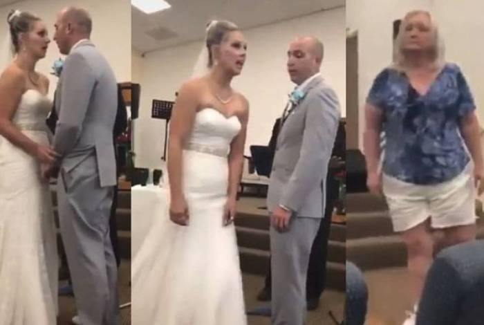 Sogra interrompe casamento