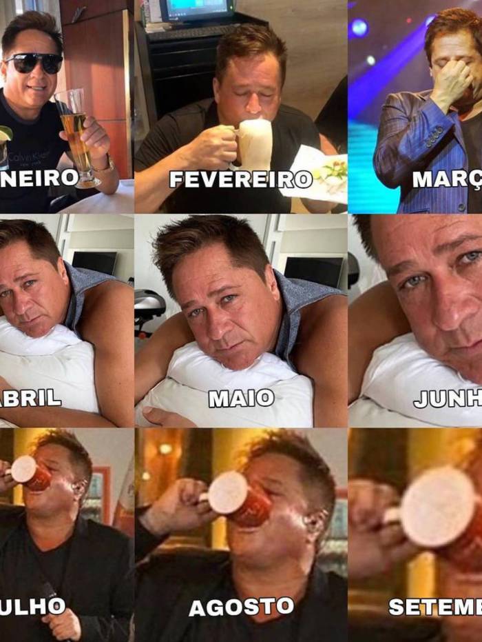 Famosos 'aderem' a meme que mostra como o sentimento foi ...