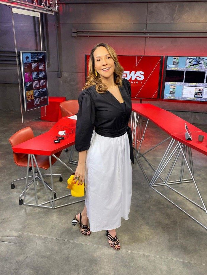 Jornalista Maria Beltrão, da GloboNews