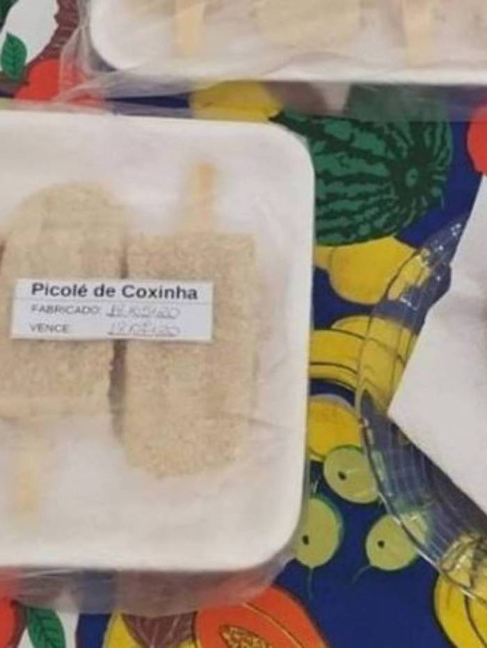 Empres&aacute;rio cria picol&eacute; de coxinha para superar crise e viraliza
