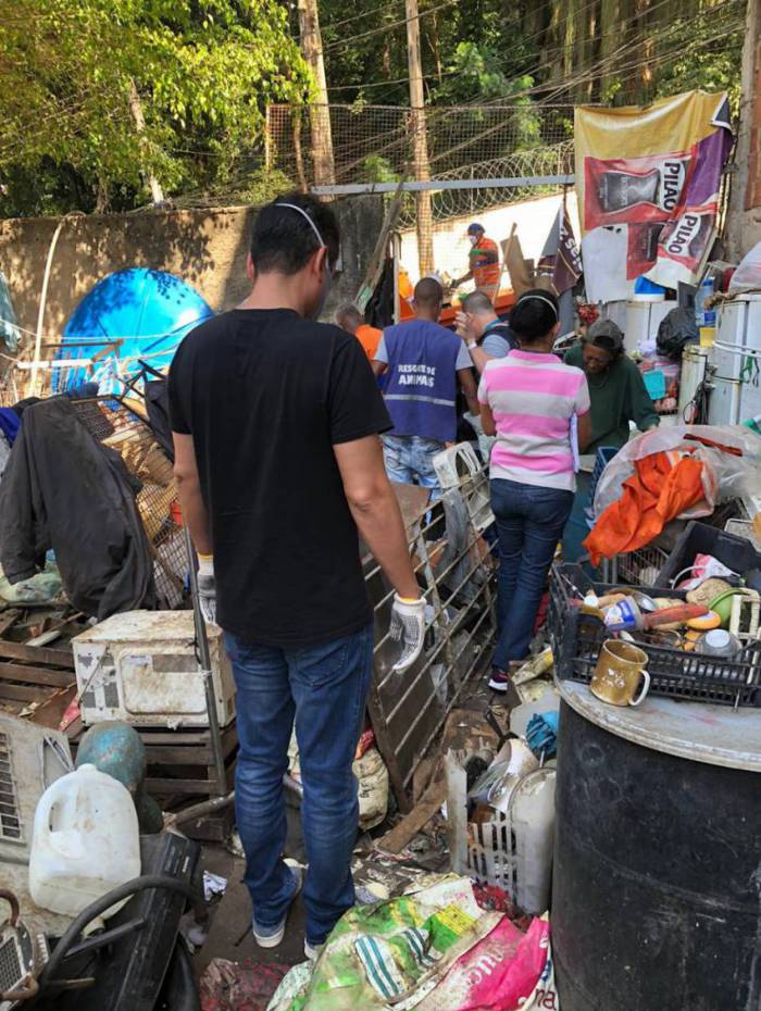 Animais eram mantidos em meio à sujeira 