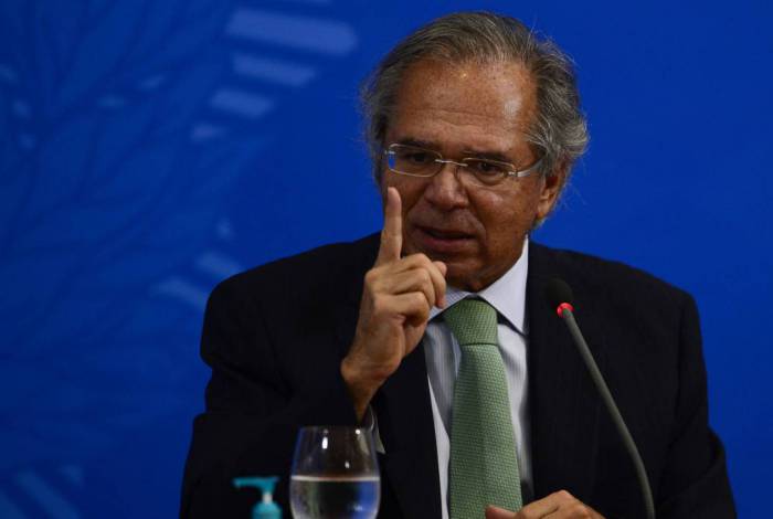 O ministro Paulo Guedes