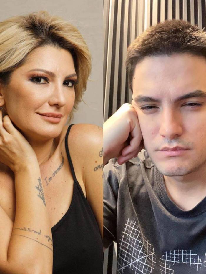 Ant&ocirc;nia Fontenelle e Felipe Neto 