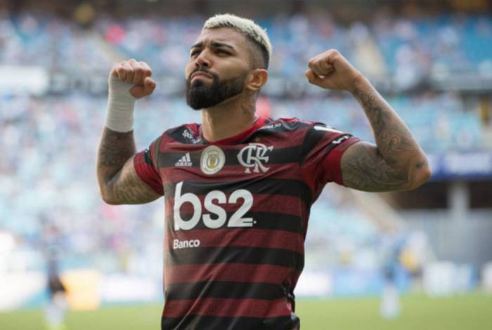 Gabigol foi decisivo no último confronto do Flamengo com o Grêmio, em Porto Alegre