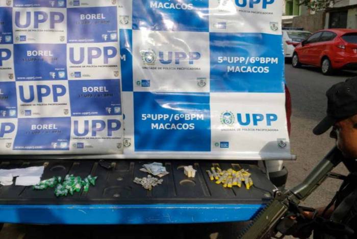 Yuri Maurício Oliveira dos Santos estava com drogas quando foi preso