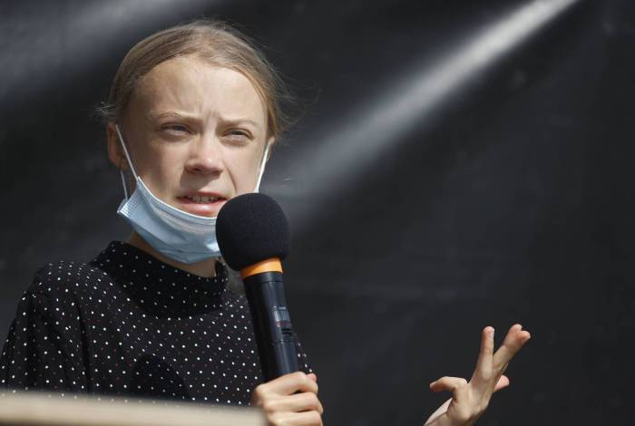 Ativista sueca Greta Thunberg
