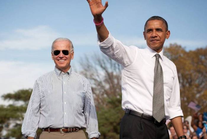 Ex-vice-presidente, Biden conta com a ajuda de Obama para vencer Trump no pleito deste ano