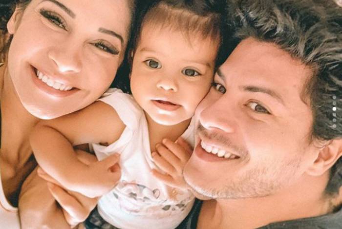 Mayra Cardi, Sofia e Arthur Aguiar