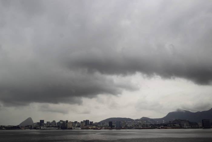 Manhã chuvosa no Rio