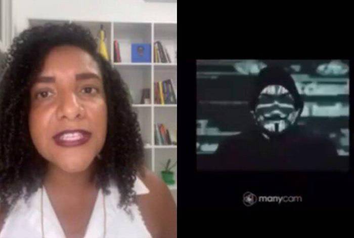 Renata Souza teve live interrompida por ataques de hackers