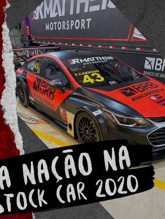 Ação do Banco BRB vai colocar o piloto Pedro Cardoso para competir com o carro rubro-negro na Corrida do Milhão Solidário