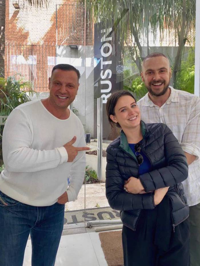 Antonio Ruston,Sérgio Guizé e Bianca Bin