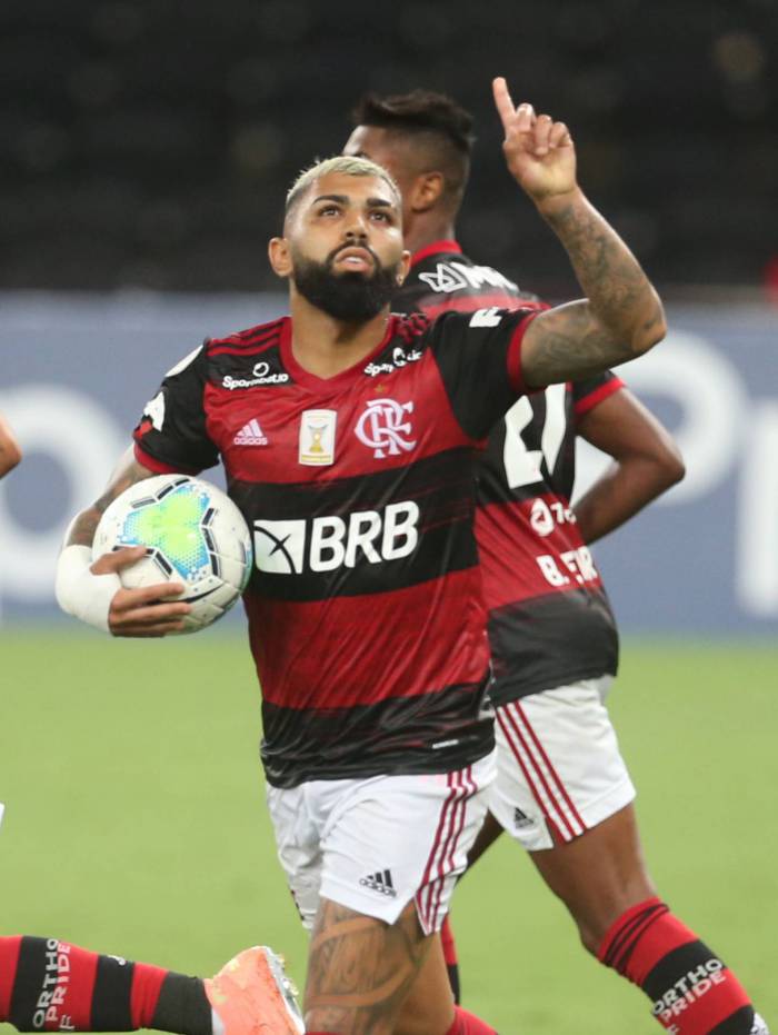 O atacante Gabigol 