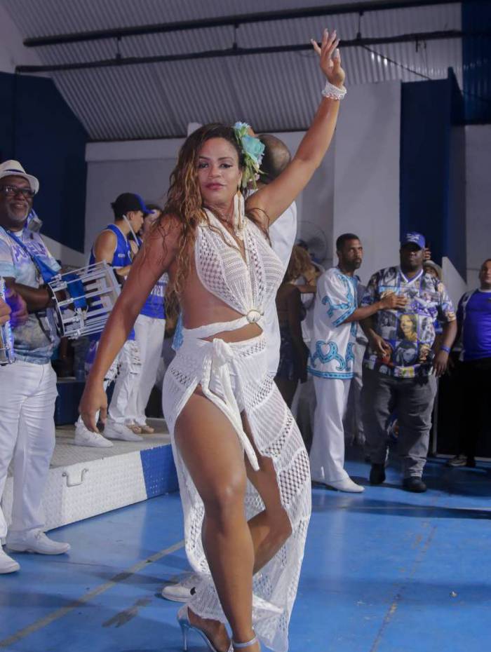 Rainha Bianca Monteiro, da Portela