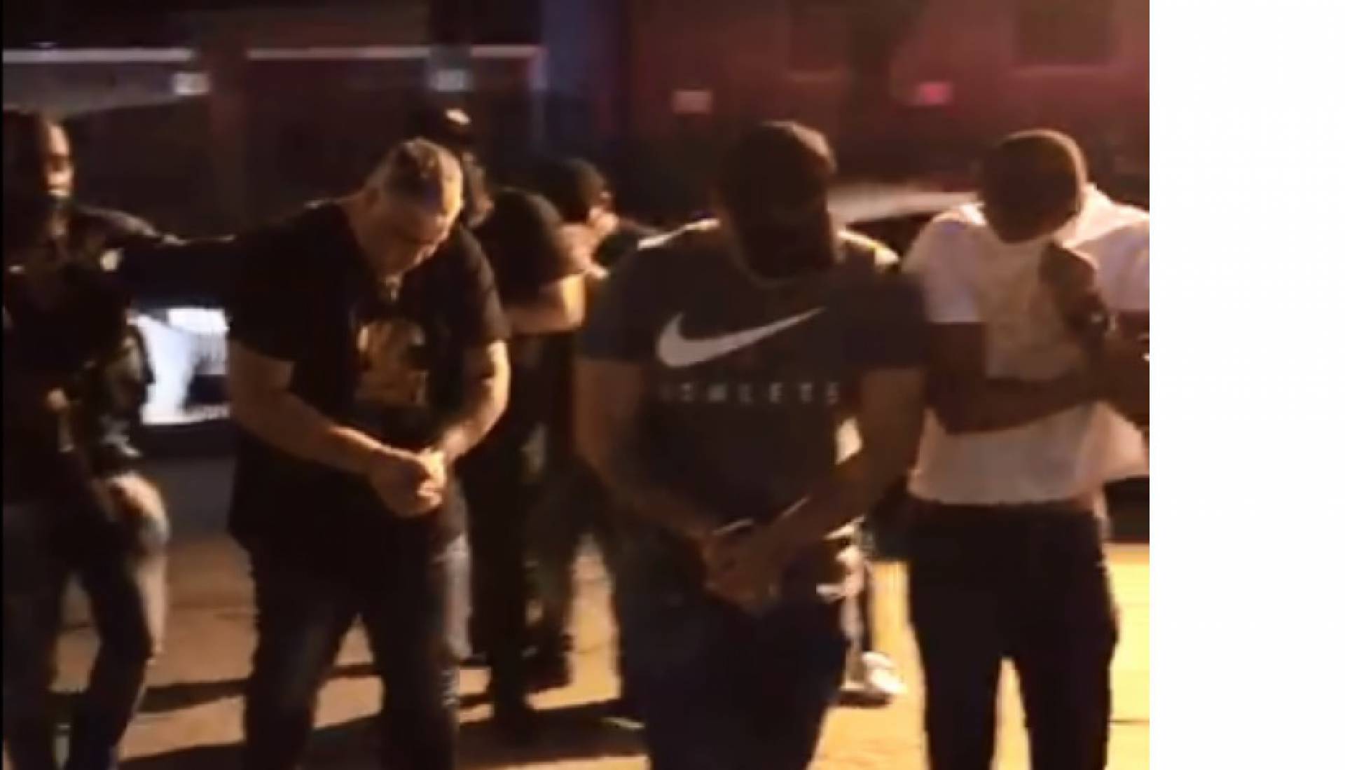 Os milicianos ensaiaram uma fuga, mas foram logo capturados