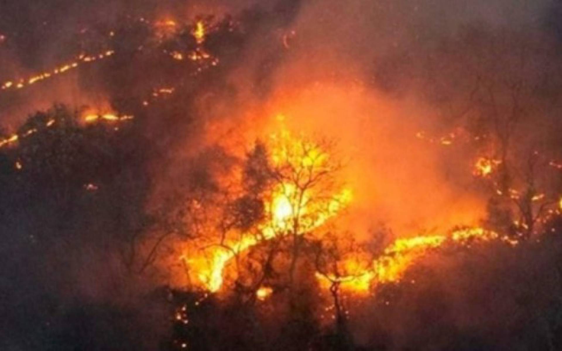 A nuvem de fuma&ccedil;a j&aacute; possui quase 5 mil km2