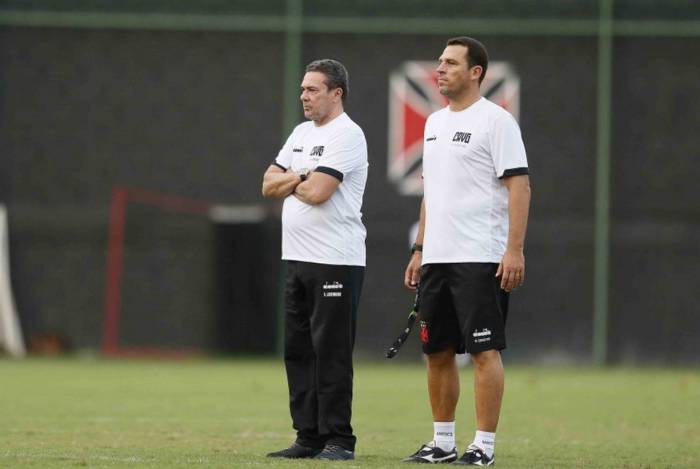 Vanderlei Luxemburgo e Maurício Copertino