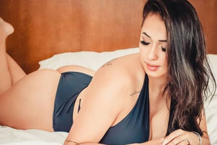 Juliana Trombini é 'A Gata da Hora'