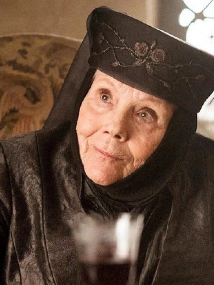 Diana Rigg como Olena Tyrell em Game of Thrones