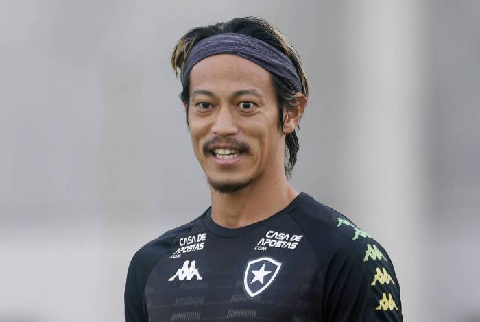 Honda. Treino Botafogo no Estadio Nilton Santos. 01 de Setembro de 2020, Rio de Janeiro, RJ, Brasil