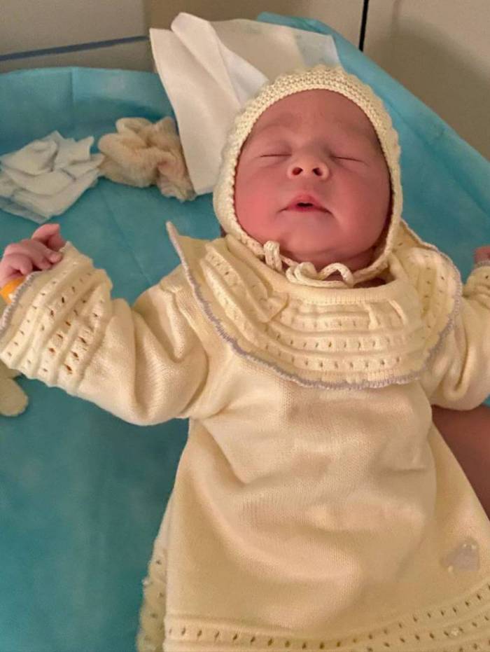 Eva, primeira netinha de Sergio Mallandro