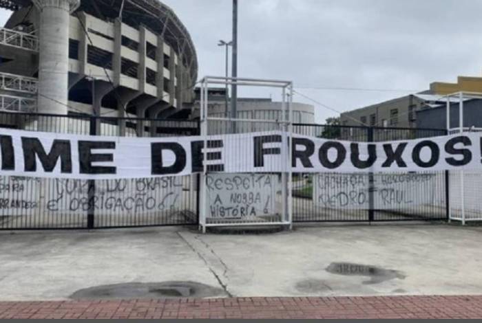 Protesto no Botafogo