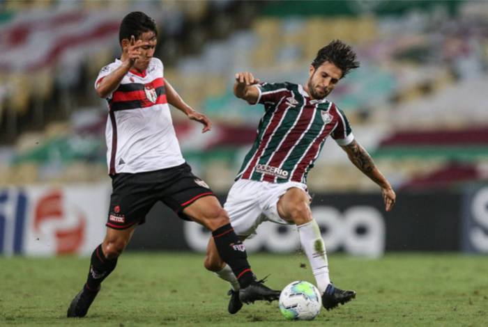Fluminense e Atlético-GO empataram há duas semanas