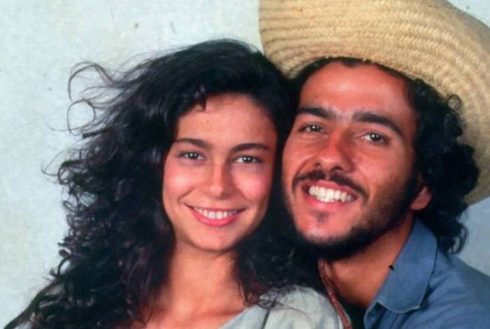 Giovanna Gold e Marcos Palmeira em 'Pantanal'