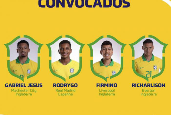 Convocados para a seleção brasileira