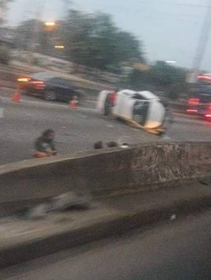 Homem morre após veículo capotar na Avenida Brasil